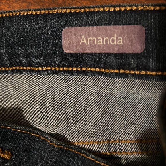 Gloria Vanderbilt Amanda Jeans Sz 14 - Picture 4 of 7